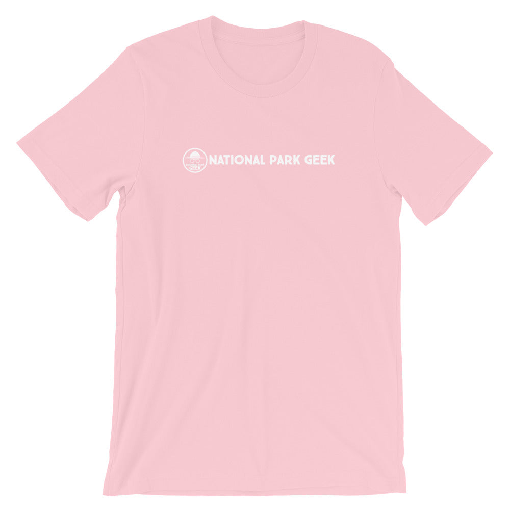 National Park Geek White In-Line T-Shirt