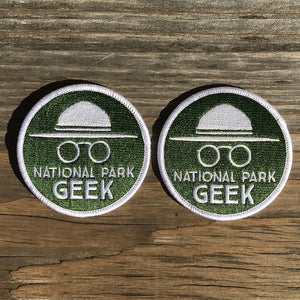 National Park Geek Patch (Set of 2) (includes US shipping)
