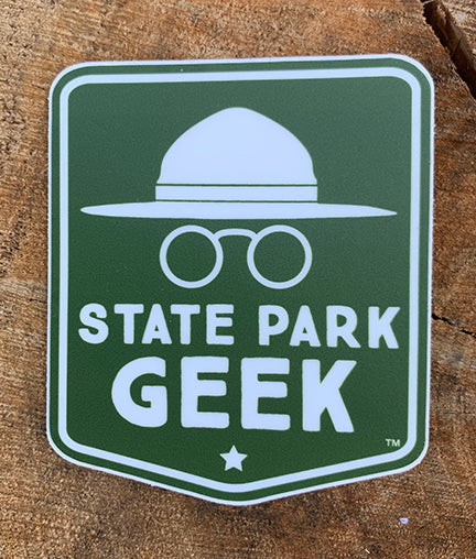 State Park Geek Sticker