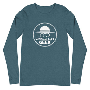 A National Park Geek Logo Unisex Long Sleeve T-Shirt