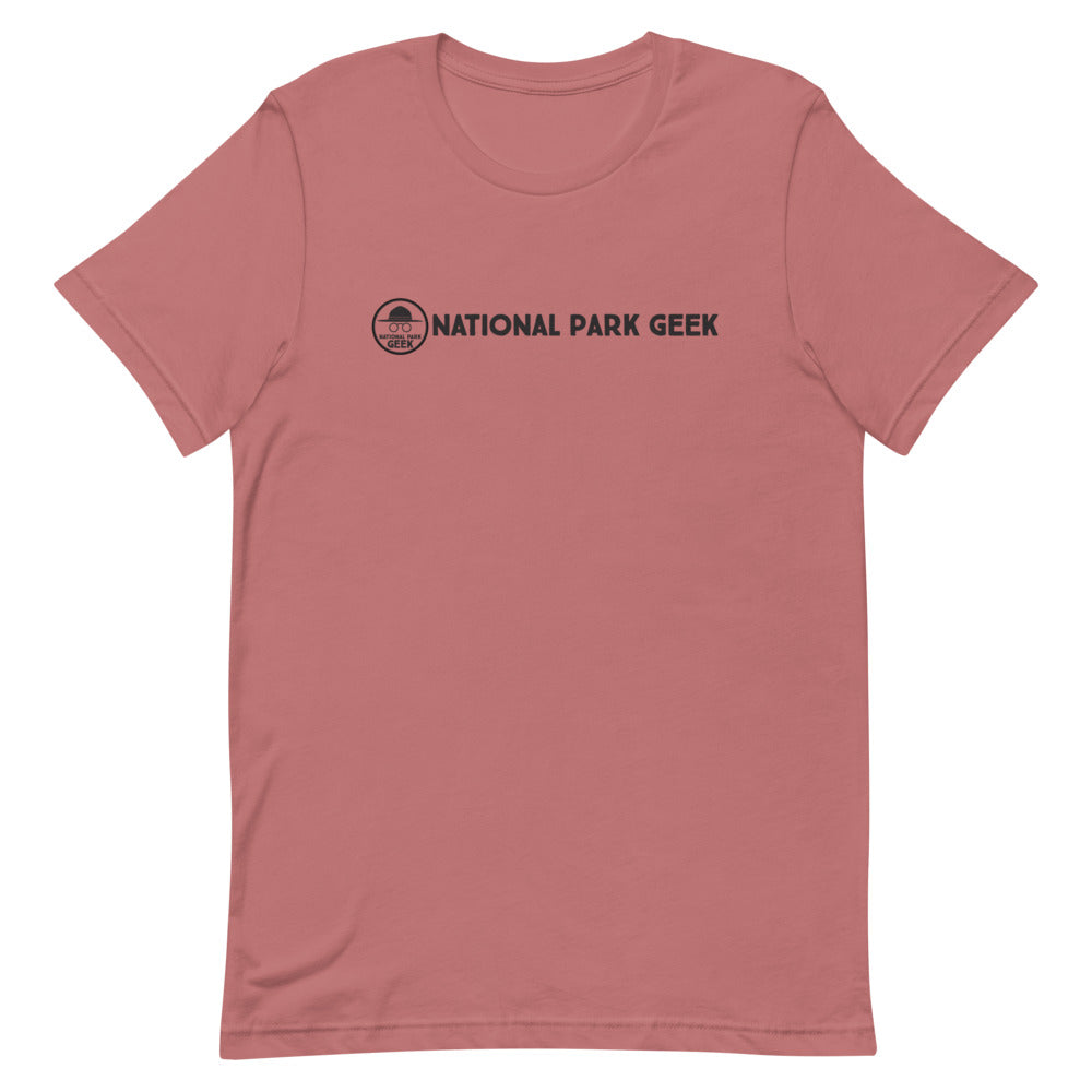 National Park Geek Black In-Line T-Shirt