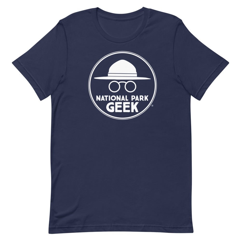 A National Park Geek T-Shirt - White Logo