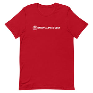National Park Geek White In-Line T-Shirt