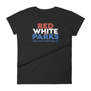 Red, White & Parks Woman's T-Shirt