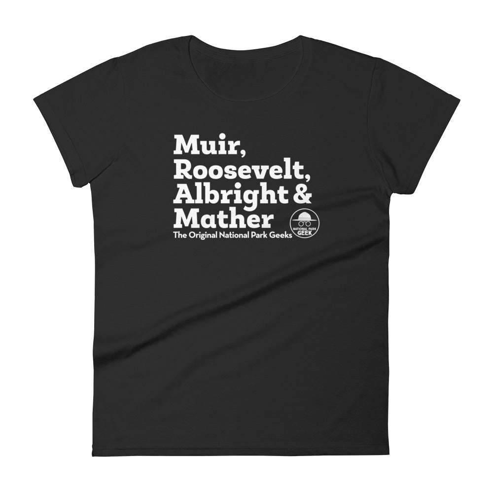 Four Original Geeks Womens Fit T-Shirt