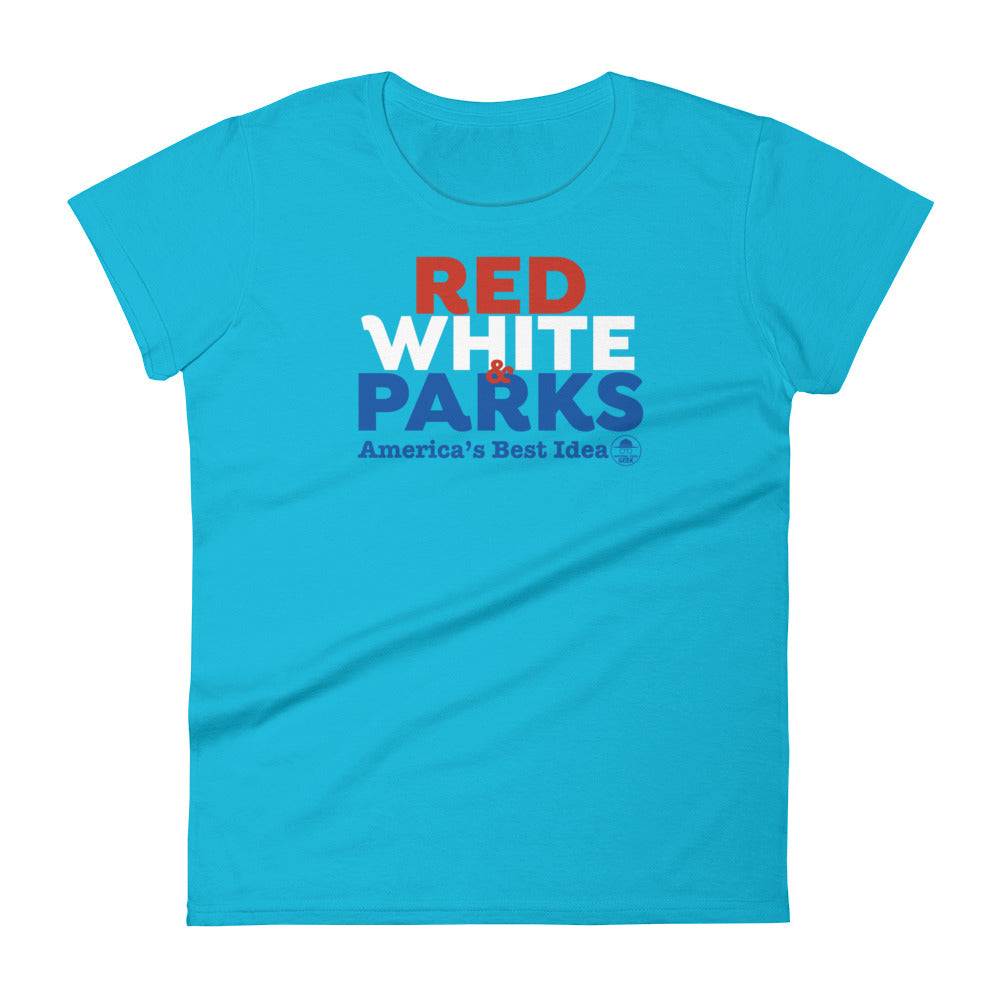 Red, White & Parks Womens Fit T-Shirt