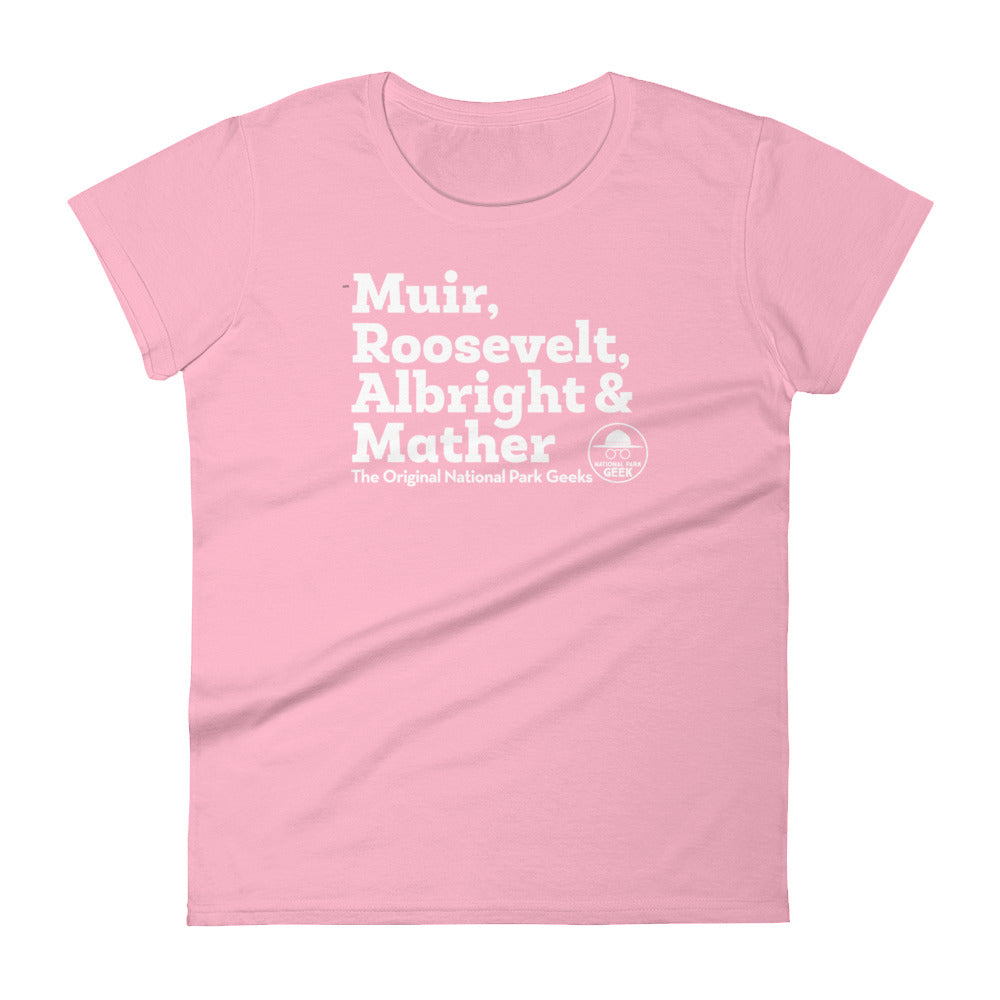 Four Original Geeks Womens Fit T-Shirt