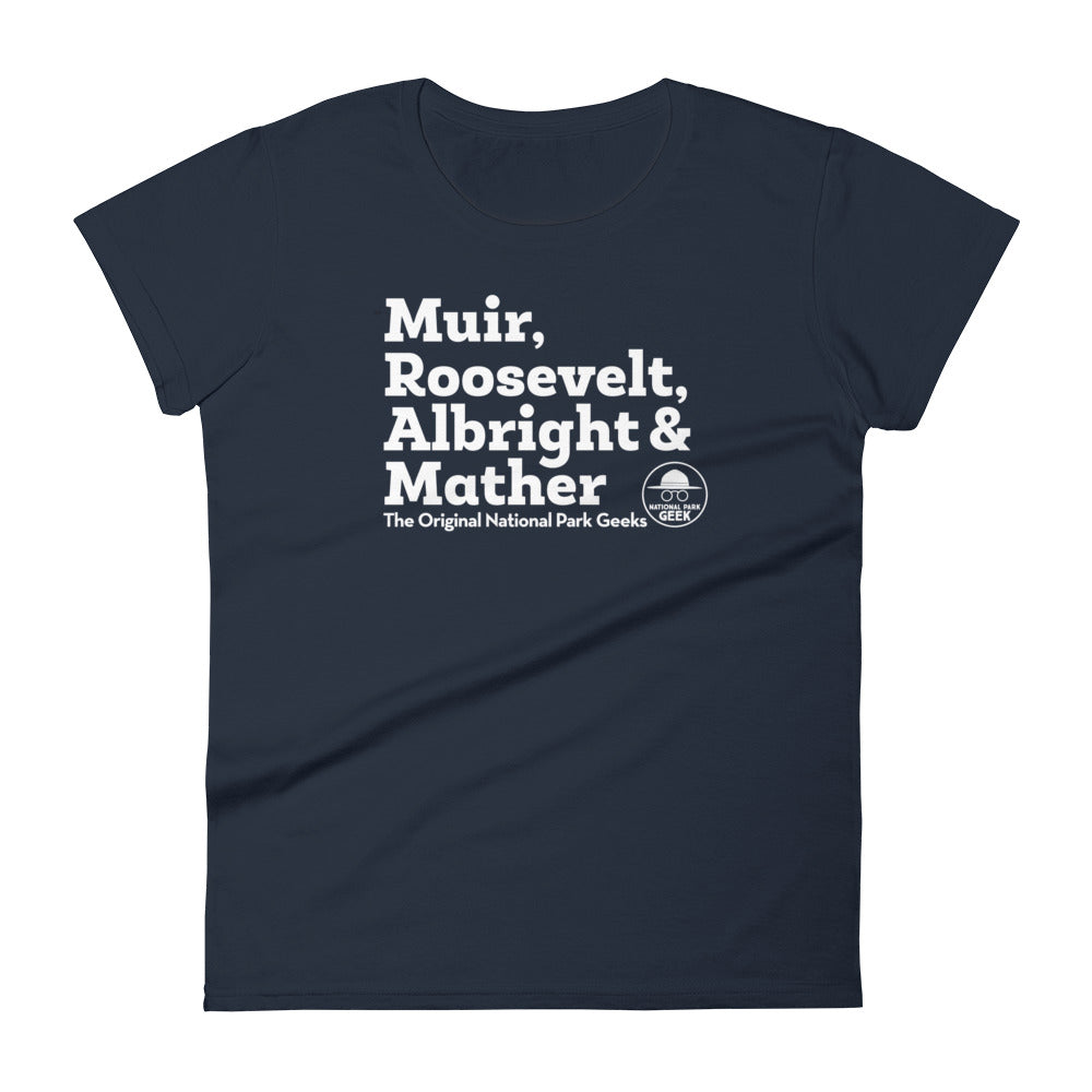 Four Original Geeks Womens Fit T-Shirt