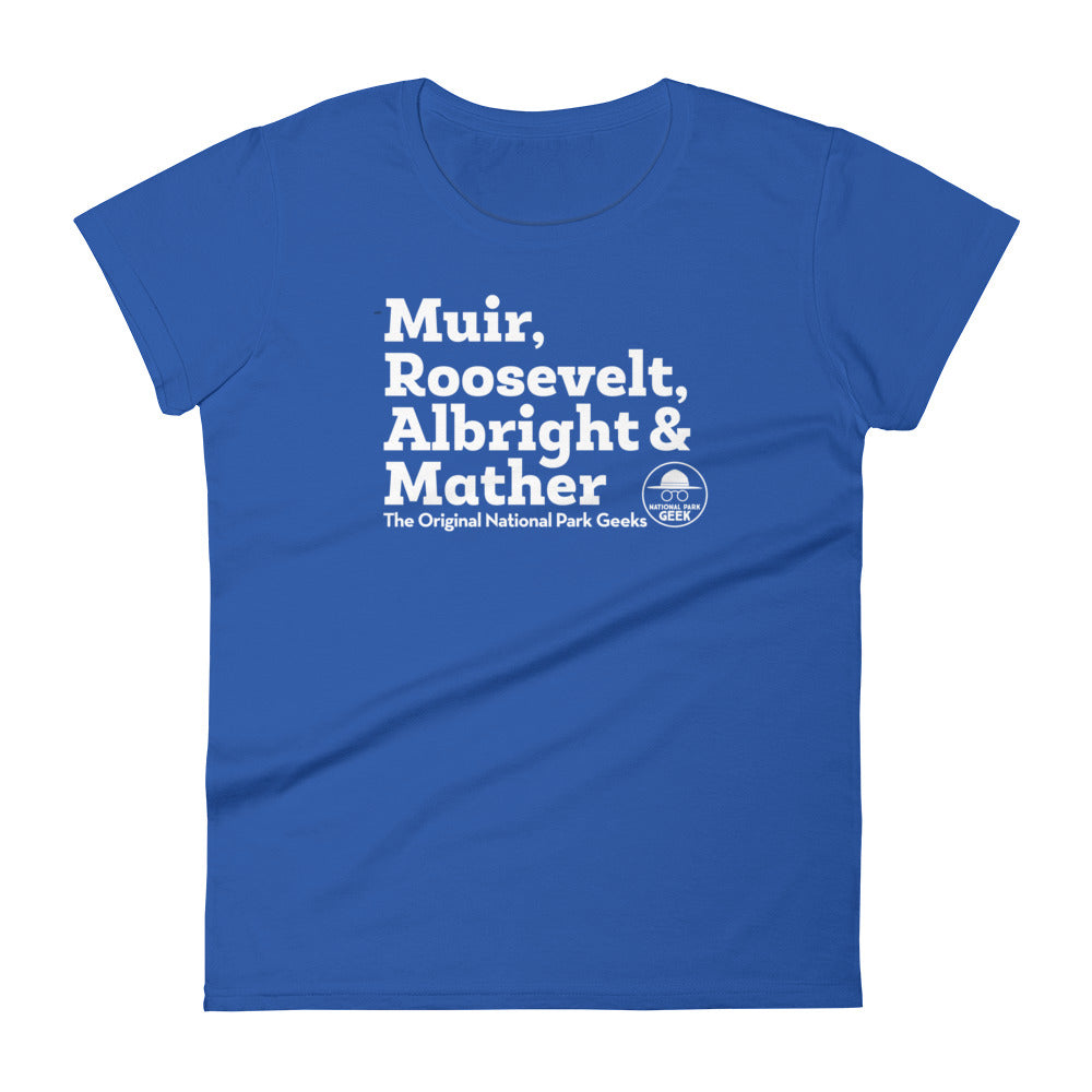 Four Original Geeks Womens Fit T-Shirt