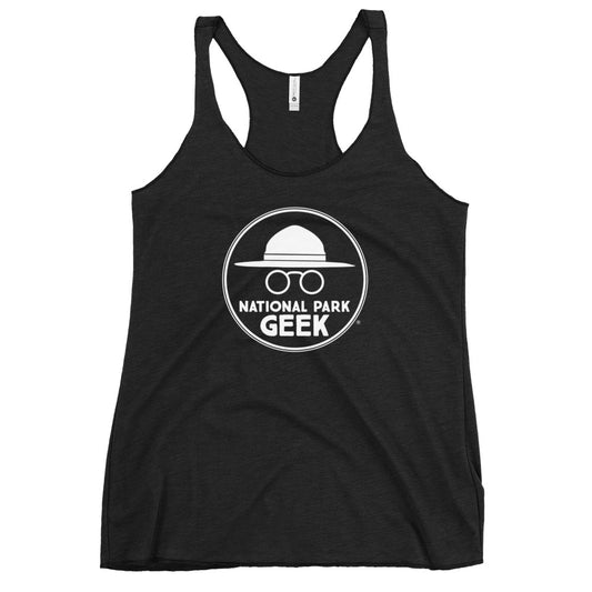 Women's National Park Geek Tank Top - Various Colors - White Logo